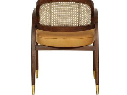 Hexa Cane Teakwood Restaurant Chair