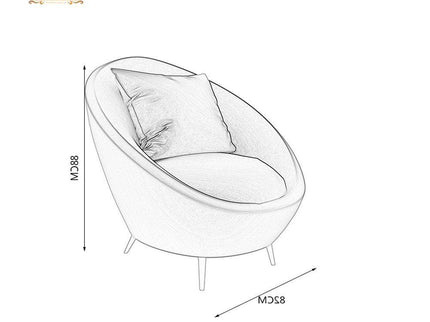 Moderan Wing Chair G-Gharnish-