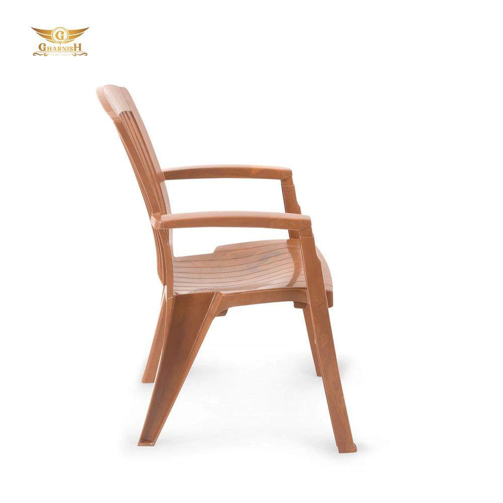 Nilkamal Heritage Chair (Pear Wood)-Gharnish-Armless Chairs,Chairs