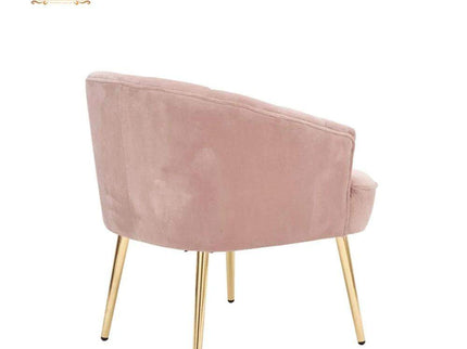 Blush Accent Chair in Pink GHWC003-Gharnish-Chairs,lavish furniture hyderabad,Luxury Furniture