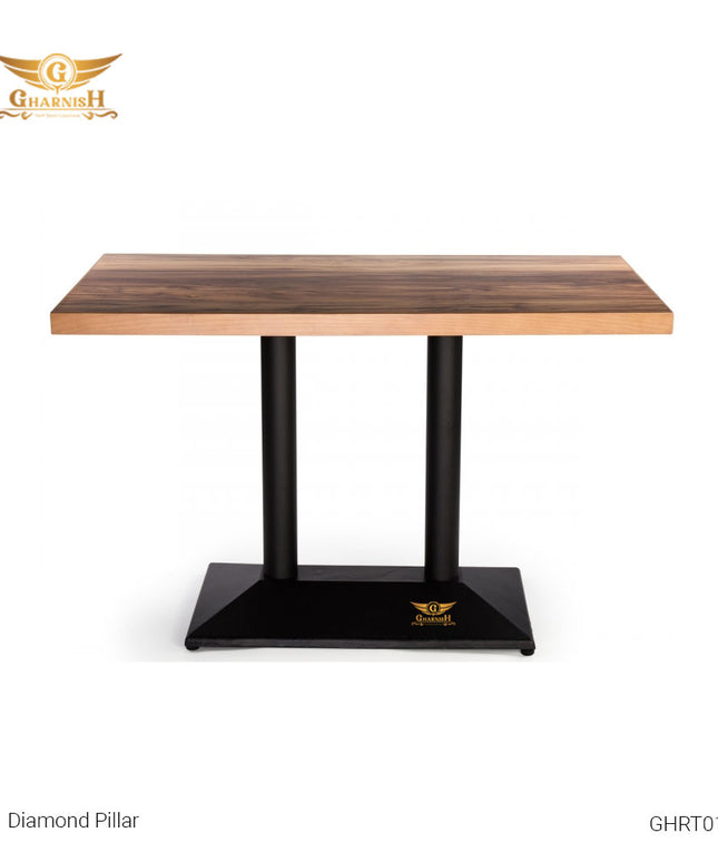 Diamond Pillar Restaurant Dining Table