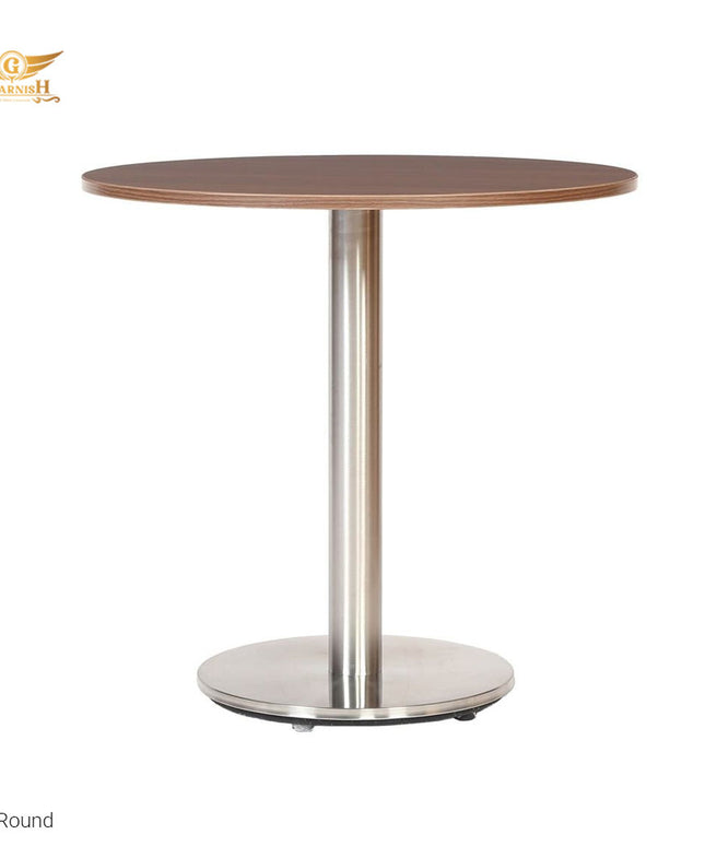 SS Round - 2 Seater Cafe Table