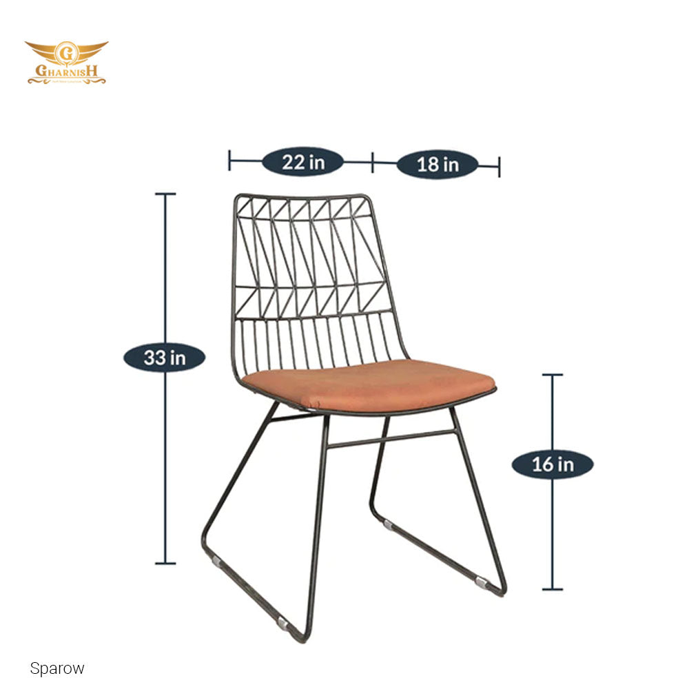 Sparow - Metal Outdoor Cafe Chair