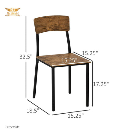 Streetside - 4 Seater Restaurant Furniture Set