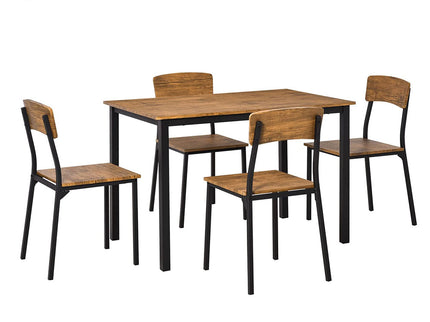 Streetside - 4 Seater Restaurant Furniture Set