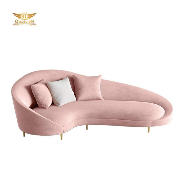 Half Moon Modern Sofa For Luxury Homes by Gharnish GHSF036-Gharnish-furniture in hyderabad,L shape sofa,lavish furniture hyderabad,Luxury Furniture,Modern sofa