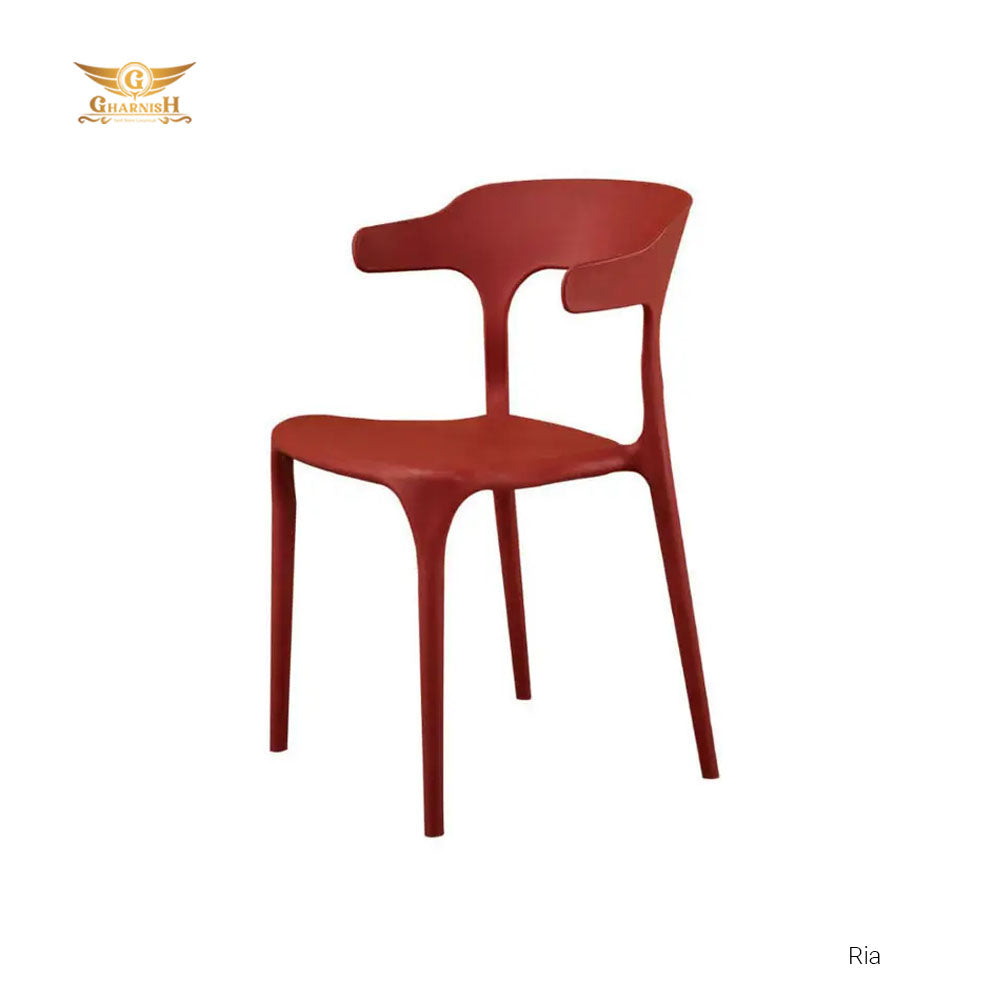 Ria Modern Cafe Chairs in Fiber - Main Image