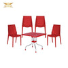 Supreme Lumina Chair With Olive Table Set-Supreme-Dining chair,dining set,dining table,dining tables chairs