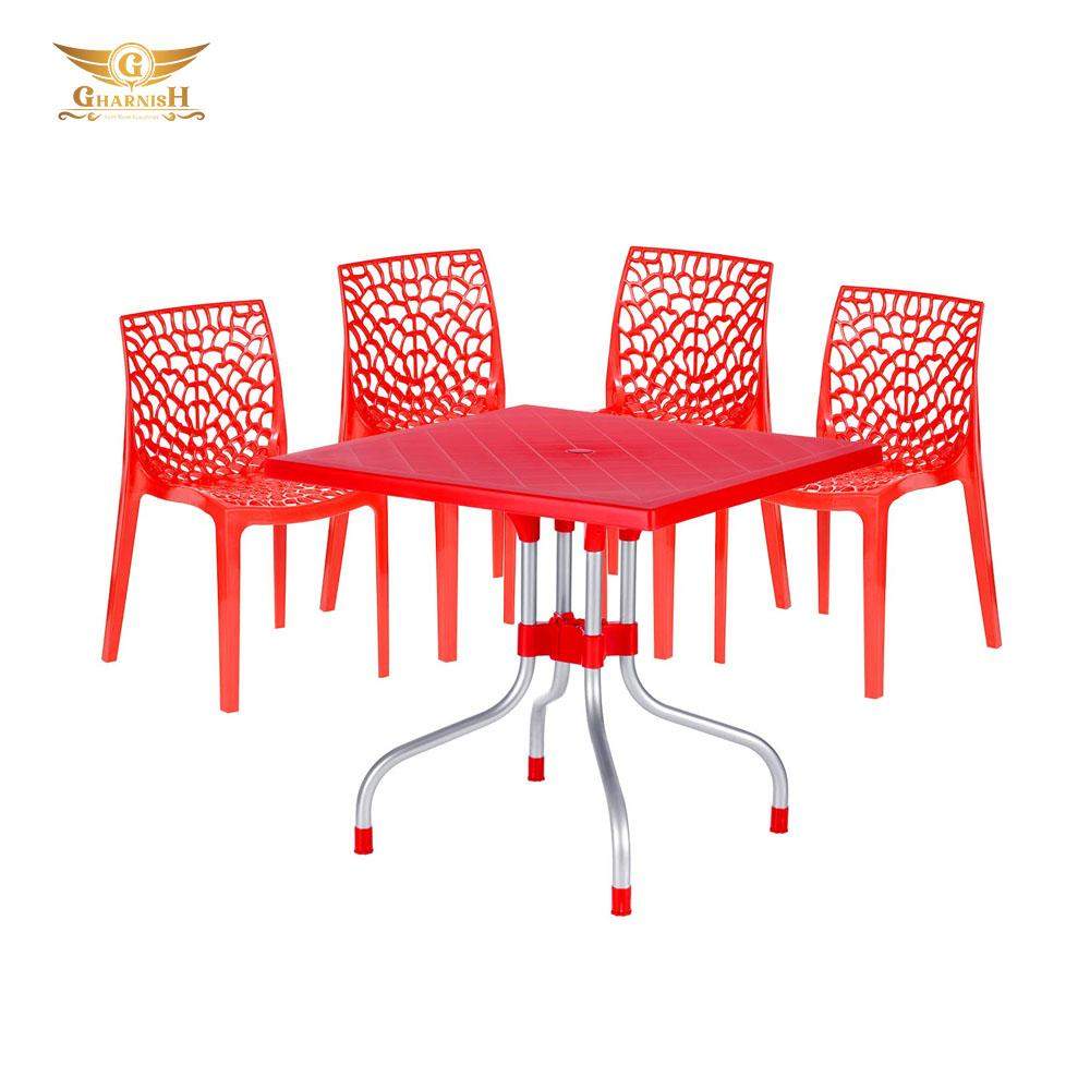 Supreme Olive Table With Web Chairs-Supreme-Dining chair,dining set,dining table,dining tables chairs